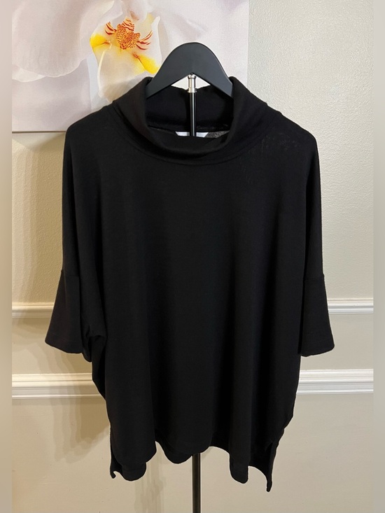 Time and Tru Sweaters - Women’s Cowl Neck Black Oversized Comfy Sweater! Size XXL (20)! 🖤